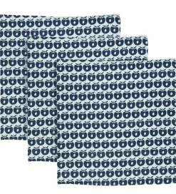 Småfolk Stofbleer>Stofbleer - 3-pak - 79x79 - Medieval Blue