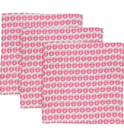 Småfolk Stofbleer>Stofbleer - 3-pak - 79x79 - Carmine