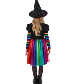 Smiffys Udklædningstøj|Halloween|Udklædning - Rainbow Witch - Multifarvet