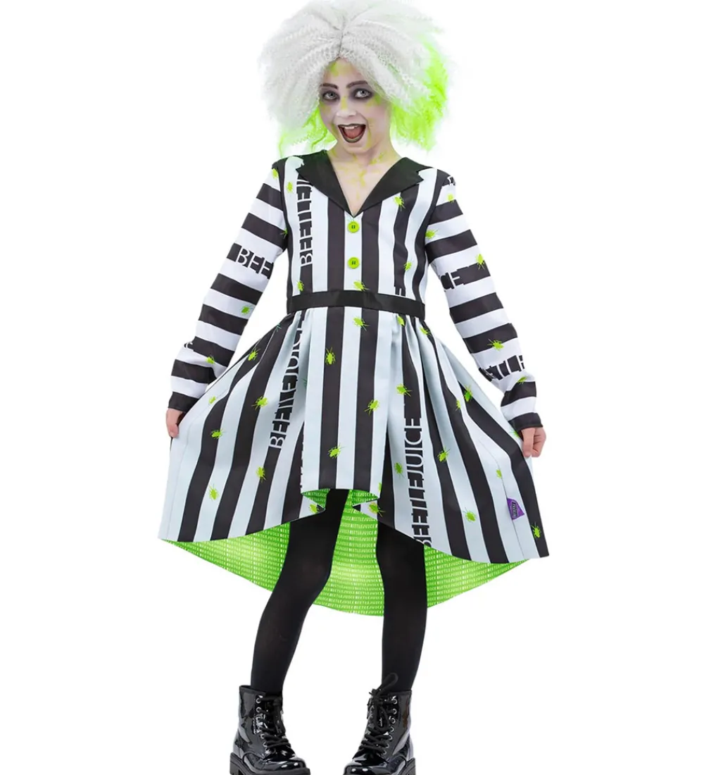 Smiffys Udklædningstøj|Halloween>Udklædning - Beetlejuice - Hvid/Sort