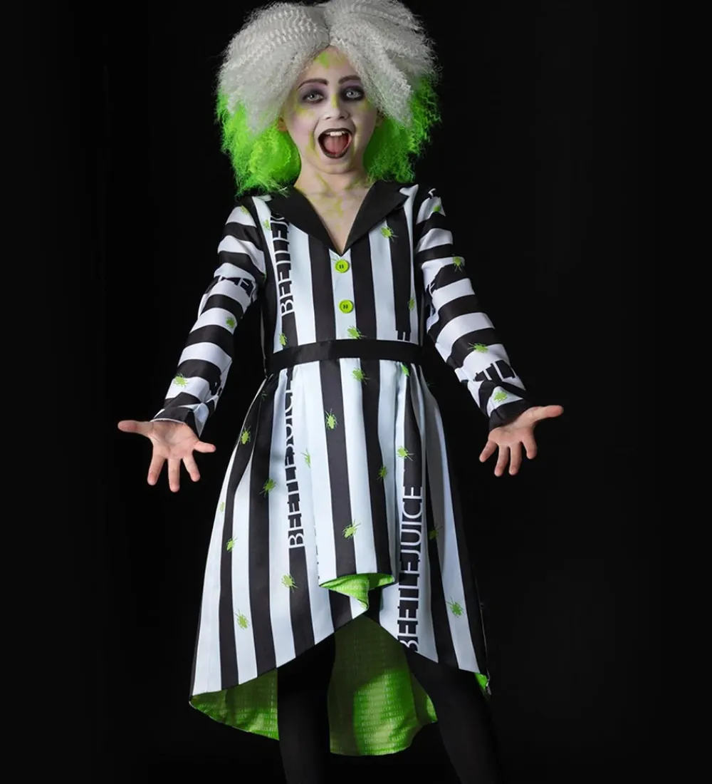 Smiffys Udklædningstøj|Halloween>Udklædning - Beetlejuice - Hvid/Sort
