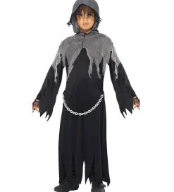 Smiffys Halloween>Udklædning - Grim Reaper - Black