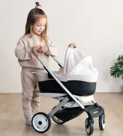 Smoby Dukker Og Tilbehør|Dukkevogn - Maxi-Cosi - 3-1 - Beige
