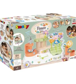 Smoby Kreativ Leg|Kreasæt|Kreasæt - Blomstermarked - 104 Dele