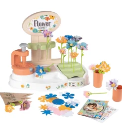 Smoby Kreativ Leg|Kreasæt|Kreasæt - Blomstermarked - 104 Dele