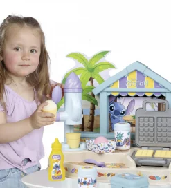 Smoby Rolleleg|Legekøkken Og Legemøbel|Legekøkken - 12 Dele - Stitch Beach Bar