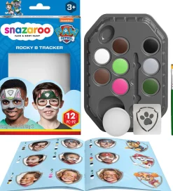 Snazaroo Rolleleg|Sminke|Ansigtsmaling - 12 Dele - Paw Patrol Rocky & Tracker
