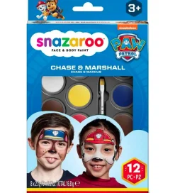 Snazaroo Sminke|Ansigtsmaling - 8 Farver - Paw Patrol Chase & Marshall