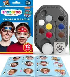 Snazaroo Sminke|Ansigtsmaling - 8 Farver - Paw Patrol Chase & Marshall