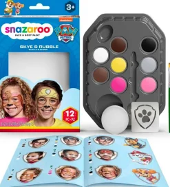 Snazaroo Sminke>Ansigtsmaling - 8 Farver - Paw Patrol Sky & Rubble