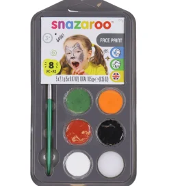 Snazaroo Rolleleg|Sminke|Ansigtsmaling - Halloween - 7 Dele + 1 Idehæfte