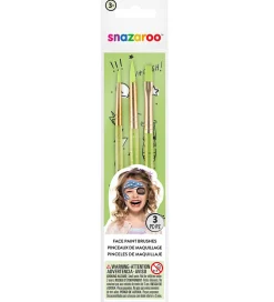 Snazaroo Rolleleg|Makeup-pensler - 3 stk.