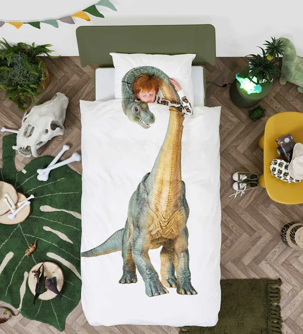Snurk Sengetøj>Sengetøj - Voksen - Brontosaurus