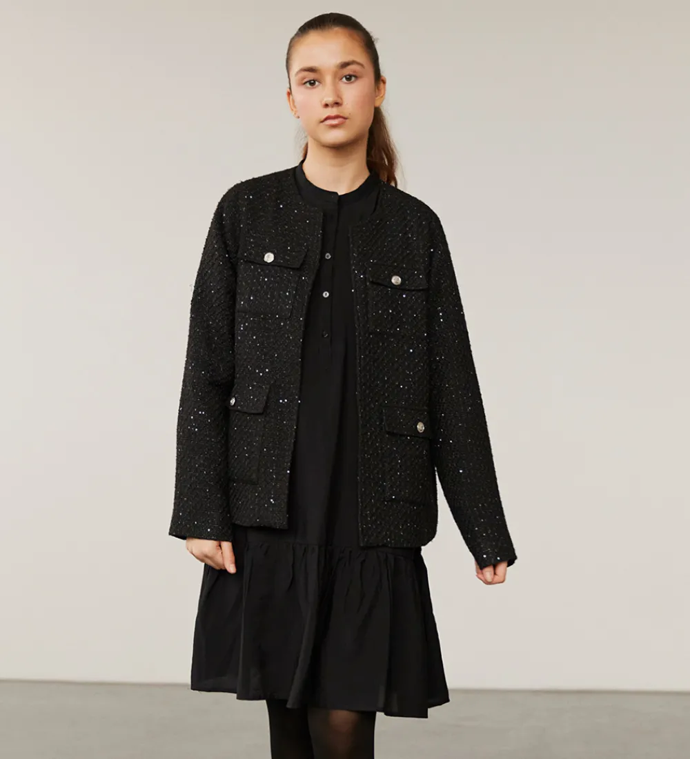 Børn Sofie Schnoor Jakkesæt Og Blazers|Blazer - Sort/Palietter