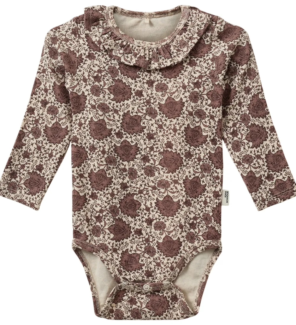 Børn Sofie Schnoor Bodyer|Body l/æ - DicteSB - Aop Flower