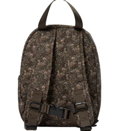 Børn Sofie Schnoor Rygsække|Børnehavetasker|Børnehavetaske - Jennysk - Brun m. Påfugle