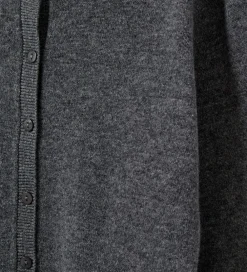 Børn Sofie Schnoor Striktrøjer|Cardigan - Strik - Uld - Cissesy - Dark Grey Melan