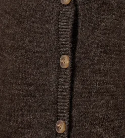 Børn Sofie Schnoor Striktrøjer|Cardigan - Strik - Uld - Cisse - Brown Fudge