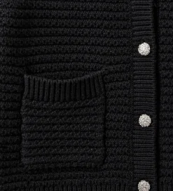 Børn Sofie Schnoor Striktrøjer|Cardigan - Strik - Kyrask - Sort