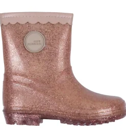 Sofie Schnoor Gummistøvler|Gummistøvler m. For - Rose m. Glimmer