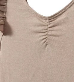 Sofie Schnoor Gymnastiktøj|Gymnastikdragt - Tyl - Old Rose m. Prikker