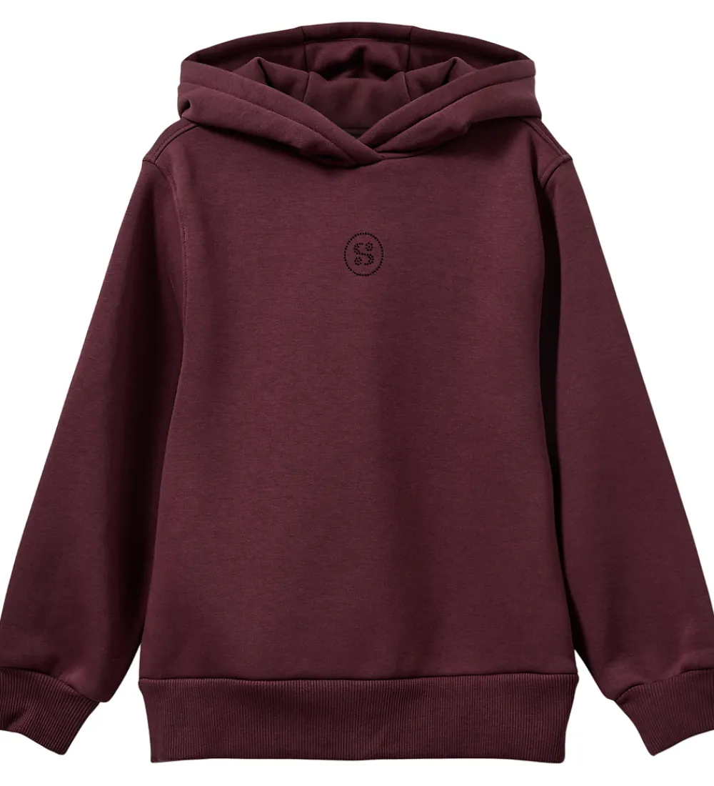 Børn Sofie Schnoor Hættetrøjer|Hættetrøje - Simonasy - Plum