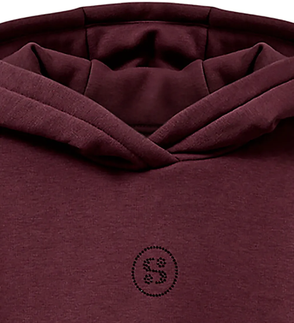 Børn Sofie Schnoor Hættetrøjer|Hættetrøje - Simonasy - Plum