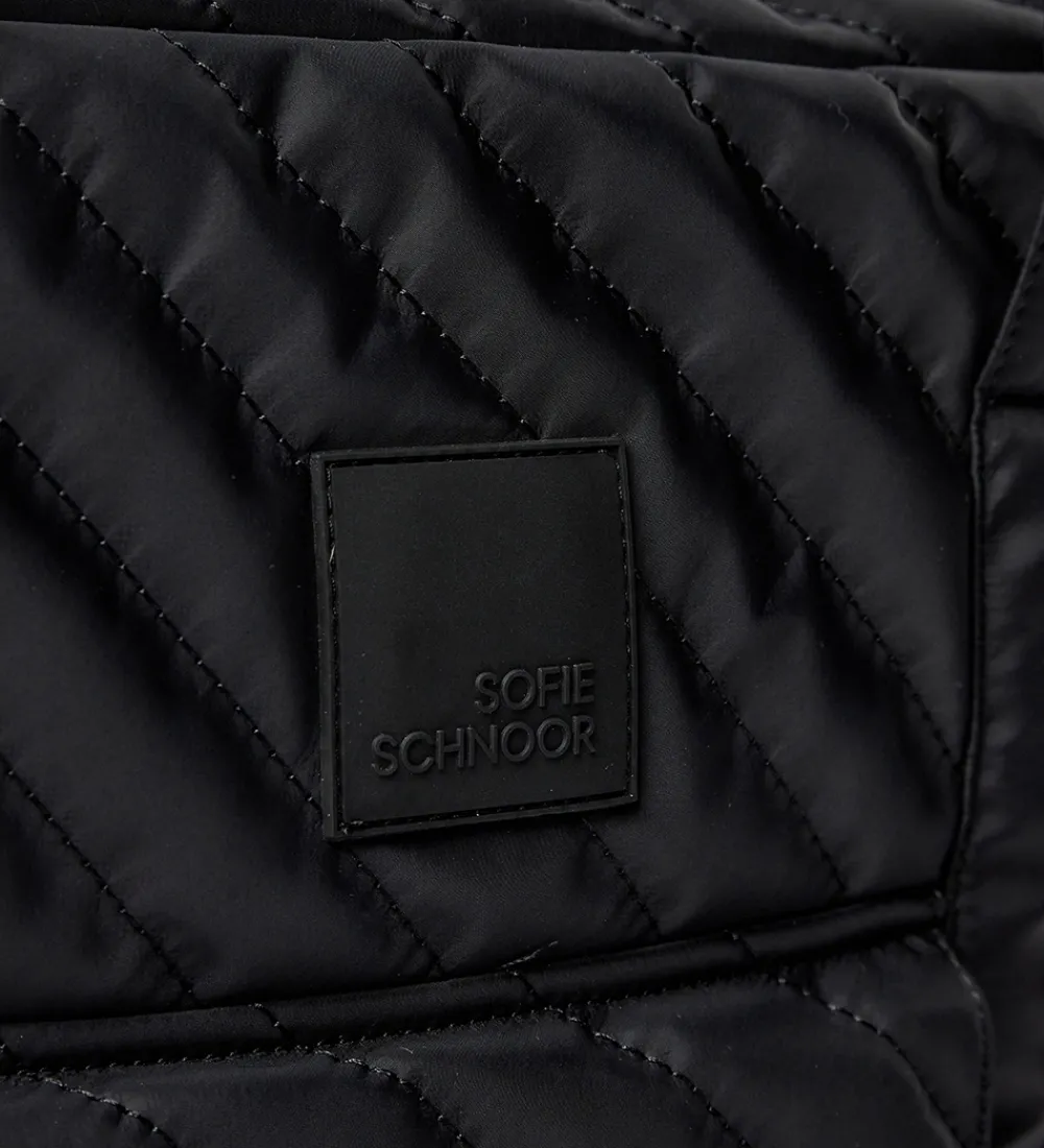 Sofie Schnoor Pusletasker>Pusletaske - Quiltet - Sort
