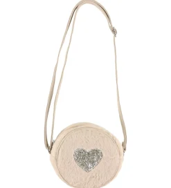 Sofie Schnoor Skuldertasker|Skuldertaske - Imiteret Pels - Mollysk - Beige m.