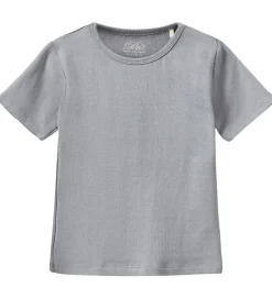 Børn Sofie Schnoor Basis>T-shirt - Rib - Stone Blue
