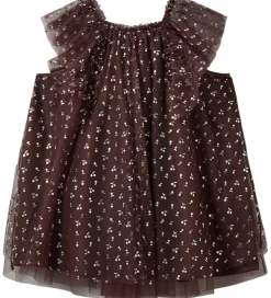 Børn Sofie Schnoor Kjoler>Tylkjole - Blossomsk - Brun