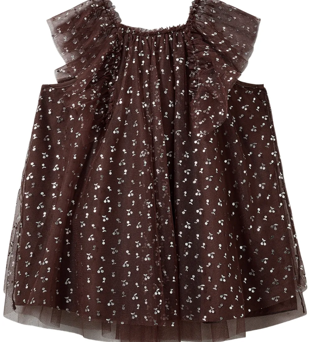 Børn Sofie Schnoor Kjoler>Tylkjole - Blossomsk - Brun