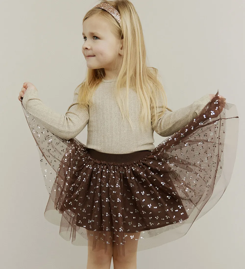 Børn Sofie Schnoor Nederdele|Tylnederdel - Siggysk - Brun