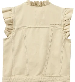 Børn Sofie Schnoor Veste>Vest - Denim - Arahsy - Off White Sand