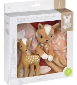 Sophie la Girafe Bideringe|Sutteklude Og Nusseklude|Gaveæske - Nusseklud/Bambi