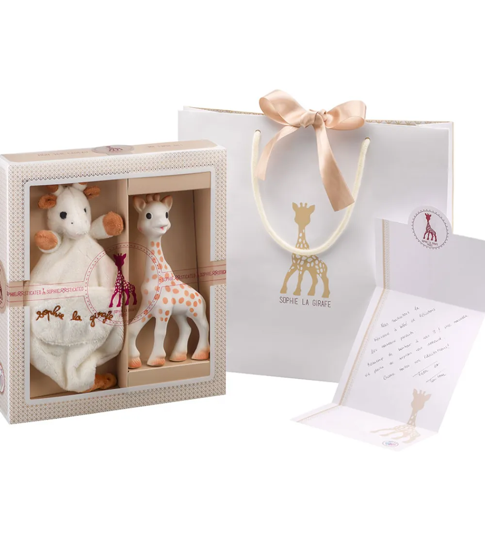 Sophie la Girafe Bideringe|Sutteklude Og Nusseklude>Gaveæske - Nusseklud/Bidering