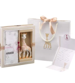 Sophie la Girafe Bideringe|Stofbleer>Gaveæske - Bidering/Stofble