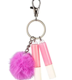 Souza Sminke|Nøgleringe|Lipgloss/Nøgleringsæt - Rosa/Lilla