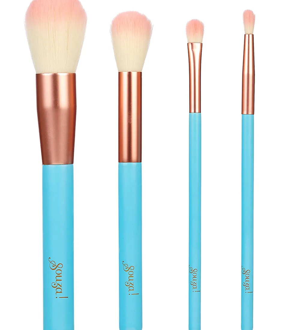 Souza Sminke|Makeup-børster - 4-pak