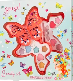 Souza Sminke>Sminkesæt - Øjenskygge/Lipgloss - Butterfly