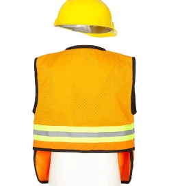 Souza Udklædningstøj>Udklædning - Byggearbejder - Orange