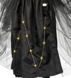 Souza Udklædningstøj|Udklædning - Fe m. Lys - Agatha - Sort