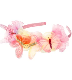 Souza Udklædningstøj|Hårbøjler>Udklædning - Fe-hårbøjle - Lilyanne - Rosa/Sommerfugle