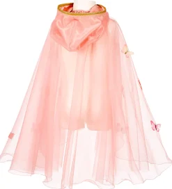 Souza Udklædningstøj|Udklædning - Fe-kappe - Lilyanne - Rosa/Sommerfugle