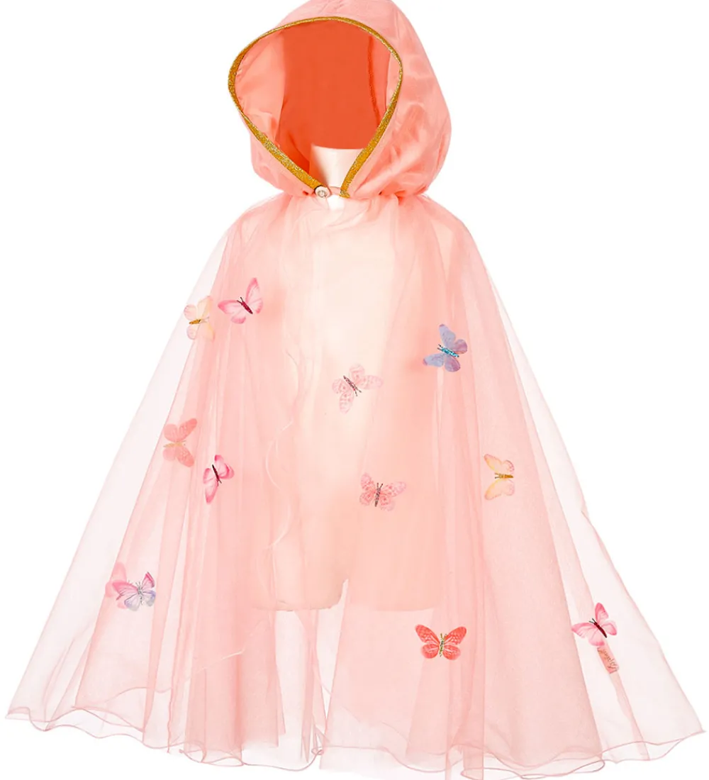 Souza Udklædningstøj|Udklædning - Fe-kappe - Lilyanne - Rosa/Sommerfugle