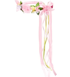 Souza Hårbøjler|Udklædning - Hårbøjle m. Blomster - Maud - Rosa