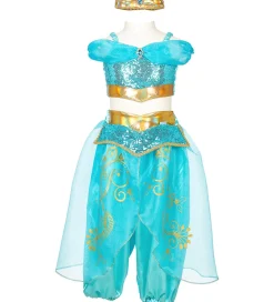 Souza Udklædningstøj|Udklædning - Prinsesse - Amira - Turkis