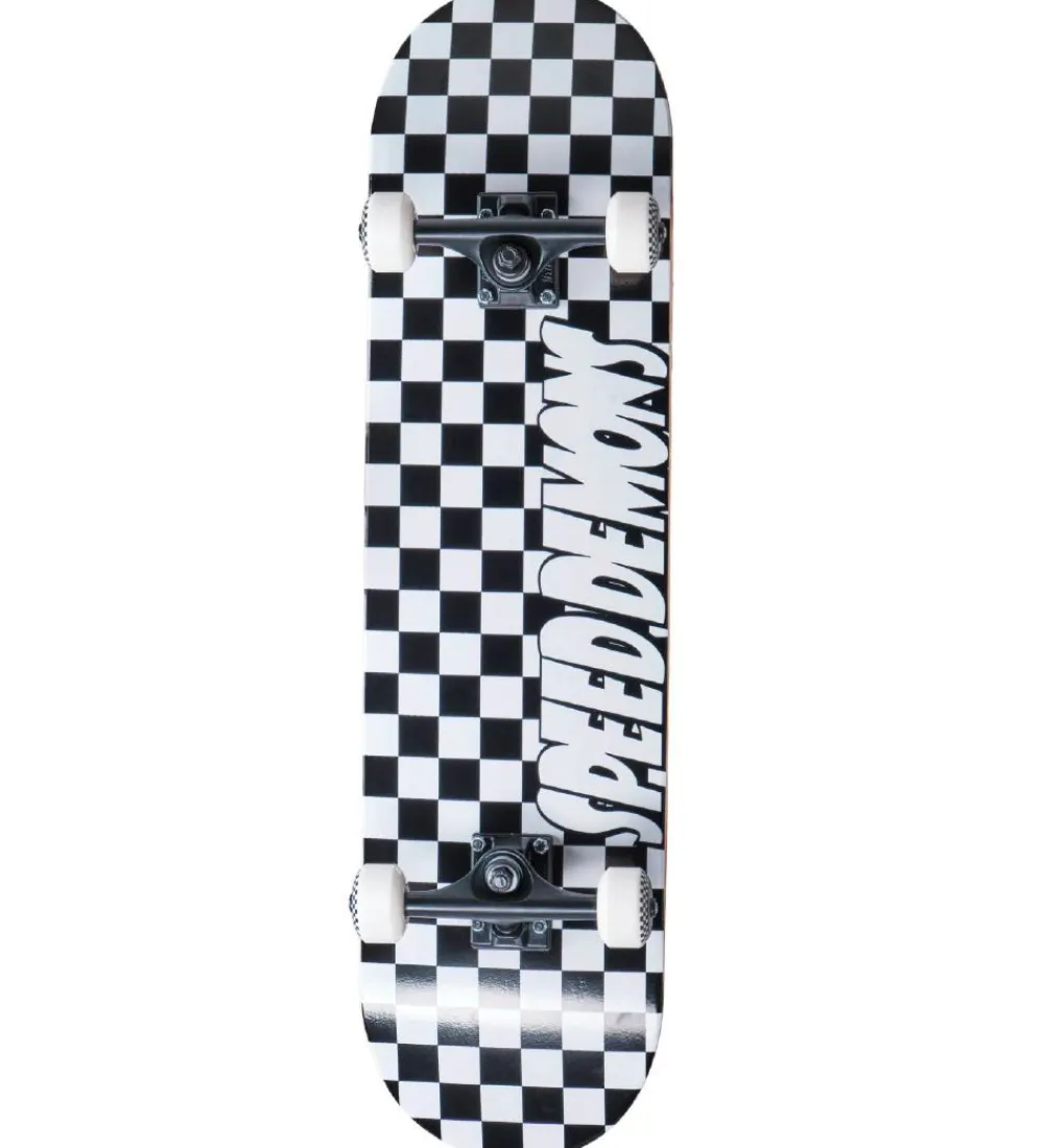 Speed Demons Skateboards>Skateboard - 8'' - Checkers Komplet - Checkers