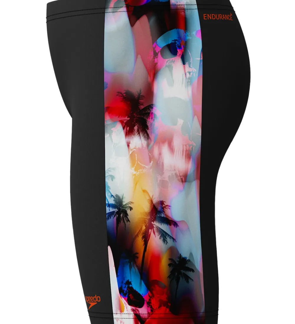 Speedo Svømmetøj>Badebukser - Digital Panel Jammer - Sort m. Print