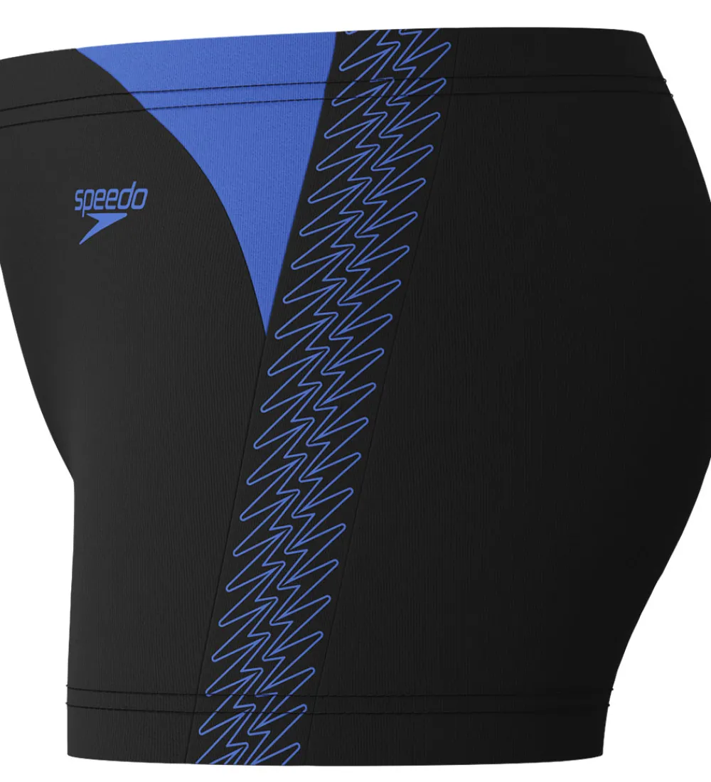 Speedo Svømmetøj|Badebukser - HyperBoom Splice - Sort m. Blå